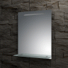 Зеркало с полкой 50 см и led подсветкой EVOFORM Ledline-S BY 2153 (55х75)