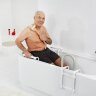 Сидение для ванны Ridder Assistent А0040011 белое-хром