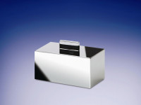 Баночка для ватных дисков и палочек малая Windisch Box Metal Lineal 88417CR
