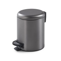 Мусорное ведро с педалью Gedy Potty 3209(81) оружейная сталь (3л)