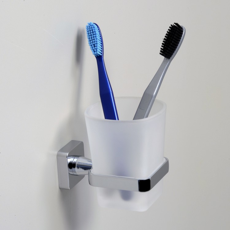 Стакан для зубных щеток подвесной Wasserkraft Dill K-3928