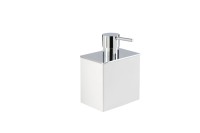 Дозатор для жидкого мыла настольный Stil Haus Rettangolo 1203(08-BI) белый