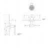 Держатель для туалетной бумаги Decor Walther Basic TPH3 0530160 черный