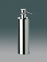 Диспенсер для жидкого мыла настольный узкий Windisch Сylinder Plain 90415CR