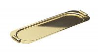 Поднос для аксессуаров овальный Windisch Сylinder Ribbed 51226O золото