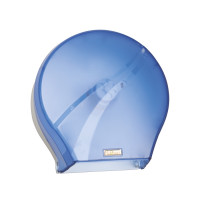 Диспенсер рулонный для туалетной бумаги Primanova FLOSOFT D-SD33 голубой