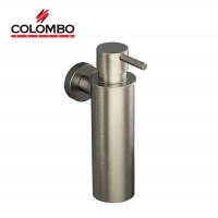 Дозатор для жидкого мыла подвесной Colombo Design PLUS W4981.HPS1 сталь