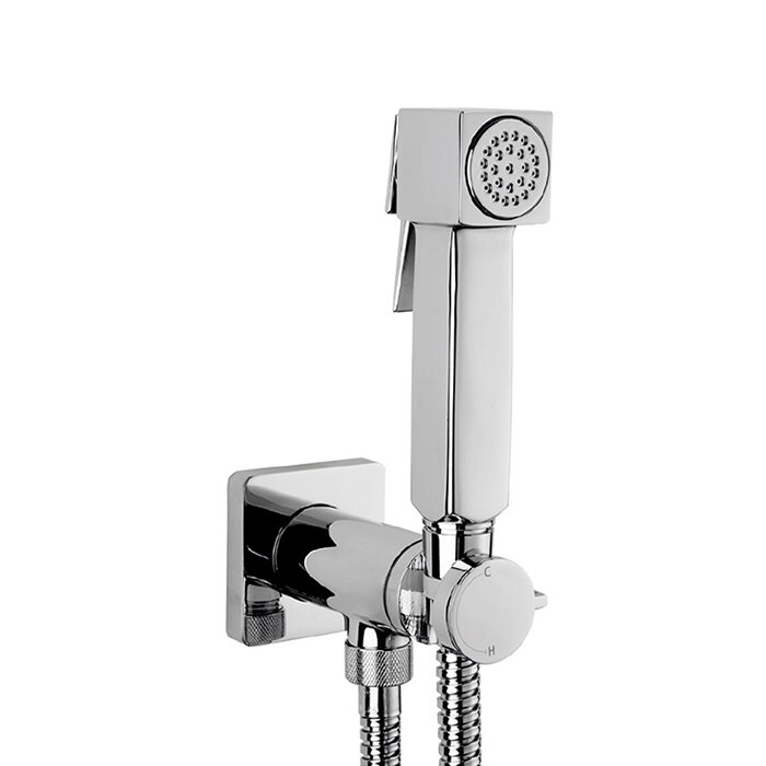 Гигиенический душ с прогрессивным смесителем Bossini Cube Brass E38001.030