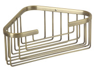 Полка-решетка угловая глубокая Veragio Basket Bronzo VR.GFT-9043.BR бронза