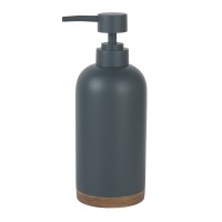 Дозатор для жидкого мыла настольный Wasserkraft Lopau K-3399 серый