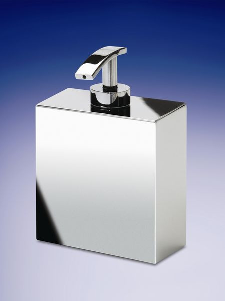 Дозатор для жидкого мыла настольный Windisch Box Metal Lineal 90101CR