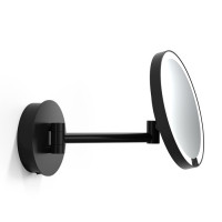 Зеркало косметическое с led-подсветкой (х5) Decor Walther Round 0122460 черное 