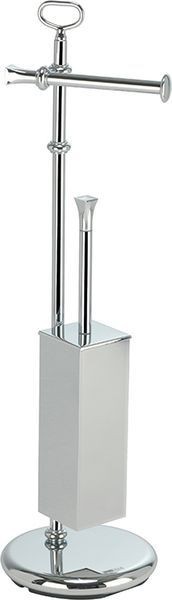 Стойка для ершика и бумагодержателя Stil Haus Prisma PR20(08) хром