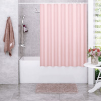 Шторка для ванной Wasserkraft Oder SC-30401 розовая (180х200)