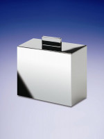 Баночка для ватных дисков и палочек Windisch Box Metal Lineal 88418CR