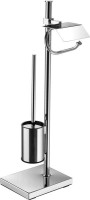 Стойка для ершика и туалетной бумаги Sanibano H4005/LCR хром