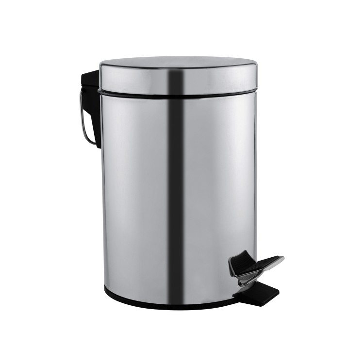 Ведро для мусора с педалью Mediclinics PP1303CS матовое (3л)
