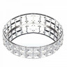Подставка для предметов 30 см Kassatex Crystal Silver CRY-RTR30-SLV