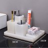 Стакан для зубной пасты прямоугольный Kassatex Imperial IMR-T