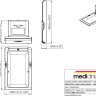 Пеленальный столик Mediclinics CP0016VCS