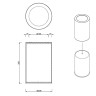 Мусорное ведро без крышки Decor Walther Rooms 0615082 матовое золото (10л)