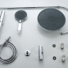 Душевая система с термостатом Sanartec S102872CR хром