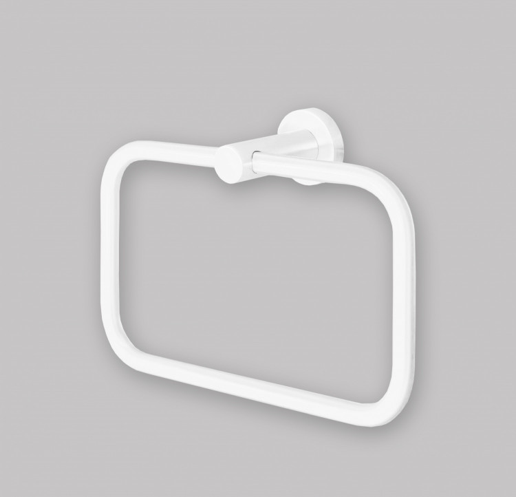 Кольцо для полотенца Colombo Design PLUS W4931.BM белое