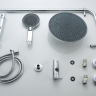 Душевая система с термостатом Sanartec S103725CR хром