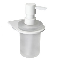 Дозатор для жидкого мыла подвесной Wasserkraft Kammel K-8399WHITE белый