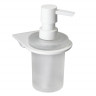 Дозатор для жидкого мыла подвесной Wasserkraft Kammel K-8399WHITE белый
