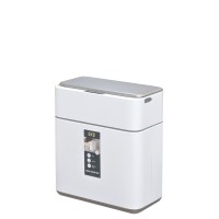 Мусорное ведро сенсорное EKO EK9240 RP-8L-MW белое (8л)